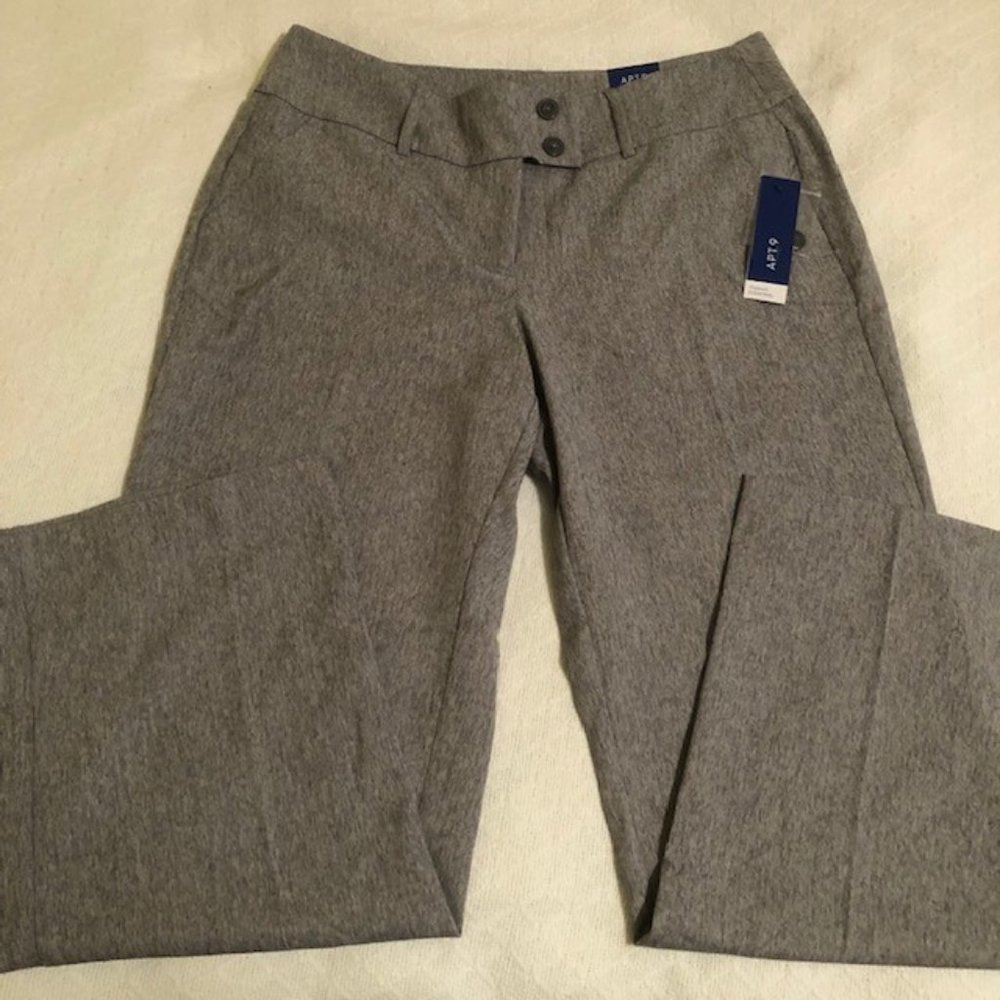 Apt. 9 Gray dress pants